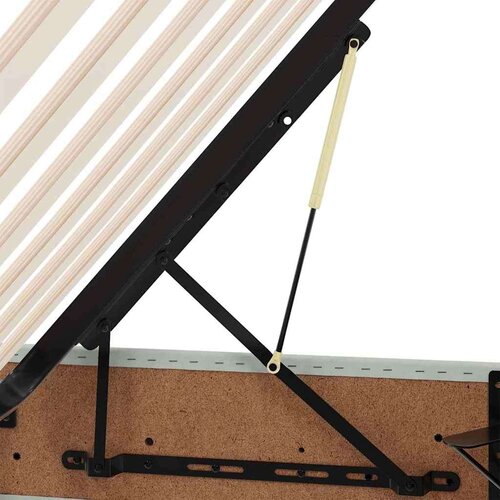  Krevet s od storage s madracem Svijetlo siva 90 x 200 cm Bar&amp;scaron;un Slike