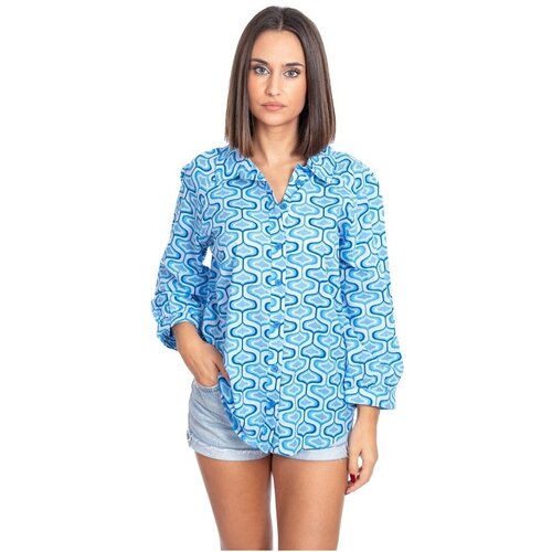 Isla Bonita By Sigris Srajce & Bluze Majica Modra Cene