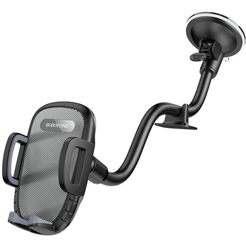  Univerzalni auto držač nosač za mobitel BOROFONE BH54 Racer windshield car black grey Slike
