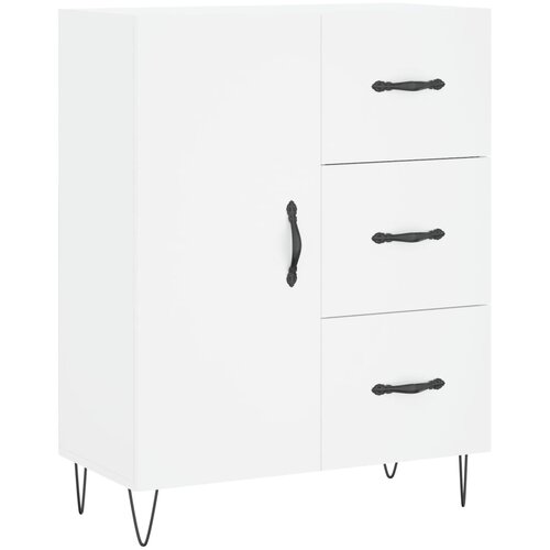 Maison Chic Komoda - Predalnik bela 69,5x34x90 cm inženirski les, (21716129) Slike