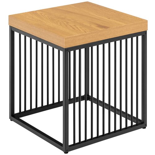 Actona Stranska mizica z mizno plo&amp;scaron;čo v hrastovem dekorju 40x40 cm Strington &amp;ndash; Slike
