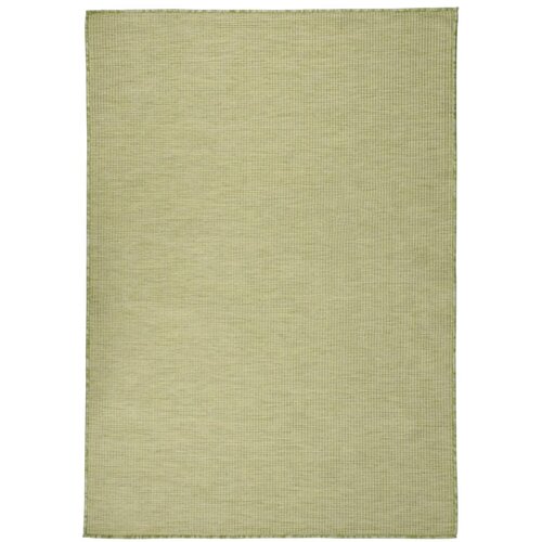 vidaXL zunanja preproga ploščato tkanje 160x230 cm zelena Cene