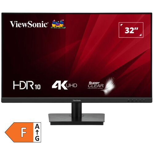Viewsonic VA3208-4K-HD LED zaslon Energetska učinkovitost 2021 F (A - G) 81.3 cm (32 palac) 3840 x 2160 piksel 16:9 4 ms Slike