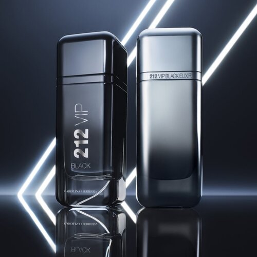 Carolina Herrera 212 VIP Black Elixir parfemska voda za mu&amp;scaron;karce 100 ml Slike