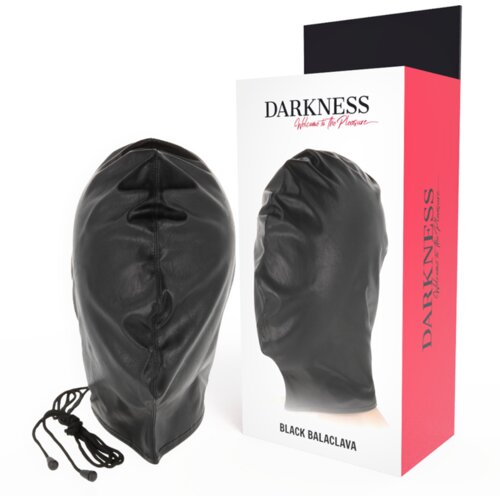 Penthouse darkness - black subjugation mask, (21405564) Slike