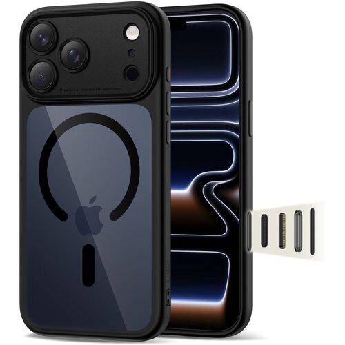 POSNETI MEDIJI TECH-PROTECT MAGPEAK MAGSAFE OVITEK ZA IPHONE 17 PRO MAX KOMPAKTNI Z ZA&Scaron;ČITO, (5000261124) Cene