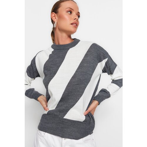 Trendyol Ženski džemper Color Block Slike