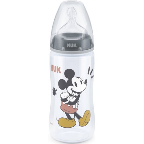 Nuk First Choice Mickey Mouse bočica za bebe Grey 300 ml Slike