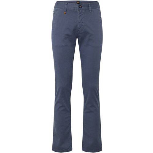 BOSS Orange Chino hlače golobje modra / oranžna Slike