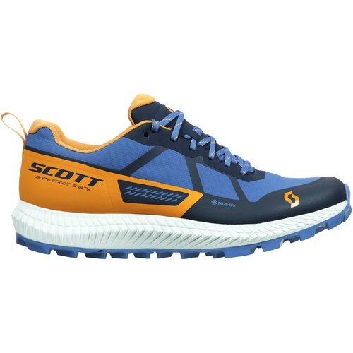 Scott Men's Running Shoes Supertrac 3 GTX Midnight Blue/Bright Orange Slike