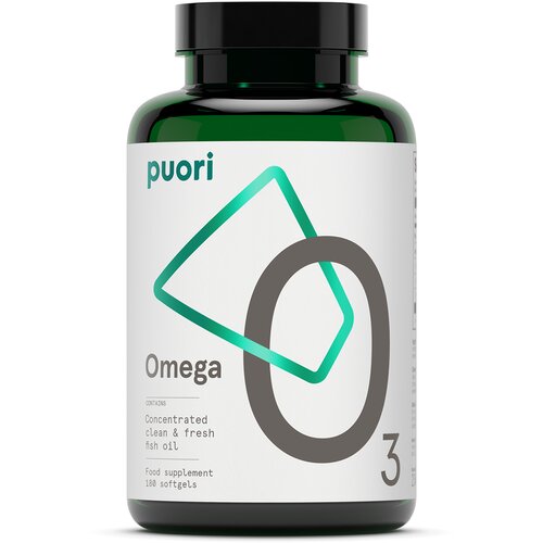 Puori Omega3 - riblje ulje u gel kapsulama 180 cps Cene