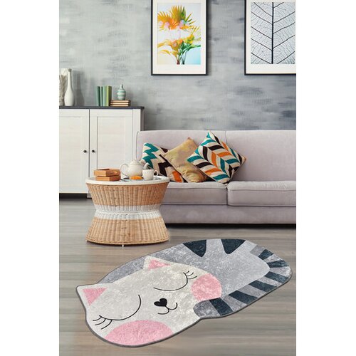 Antalya tepih Big Cat, 60x100 cm, siva Slike