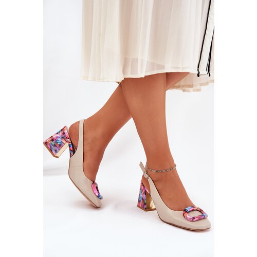S. BARSKI Leather Women&amp;#039;s Heeled Sandals D&amp;amp;A Slike