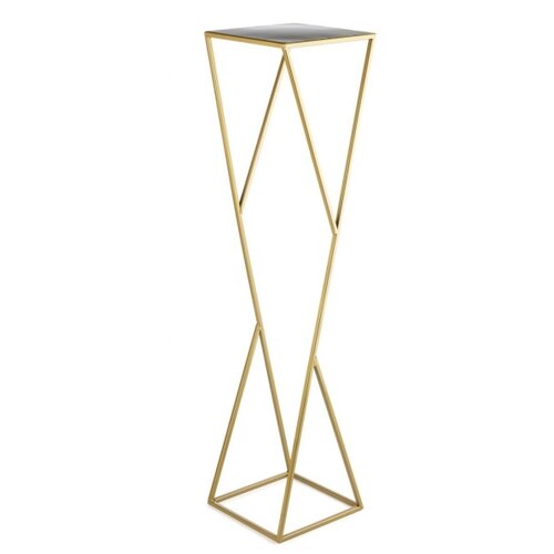  Stojan za cveće LOFT 100x23,5 cm zlatna Slike