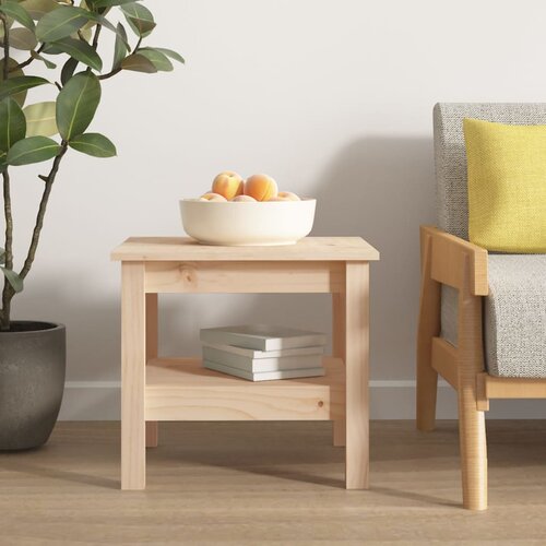 vidaXL stolić za kavu 45 x 45 x 40 cm od masivne borovine Cijene
