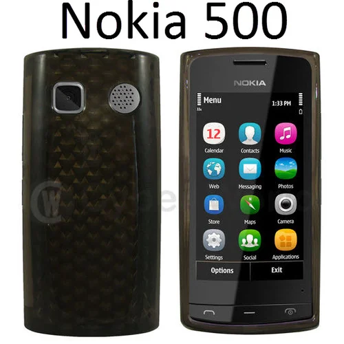  Gumijasti / gel etui za Nokia 500