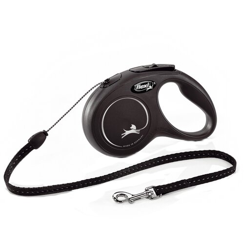 Flexi New Classic automatski povodac S crni, 5 m - New Classic Small crni Slike