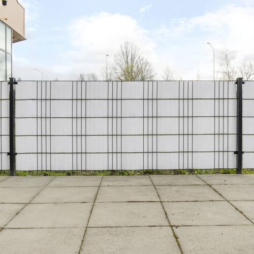 Balkonski zasloni 10 kom bijeli 255 x 19 cm od poliratana Cijene
