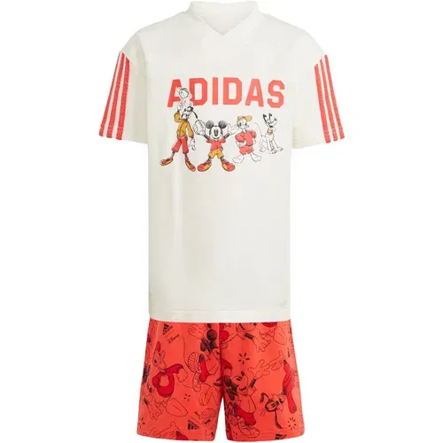 ADIDAS SPORTSWEAR Odjeća za vježbanje 'Adidas x Disney Mickey Mouse' senf / crvena / crna / bijela