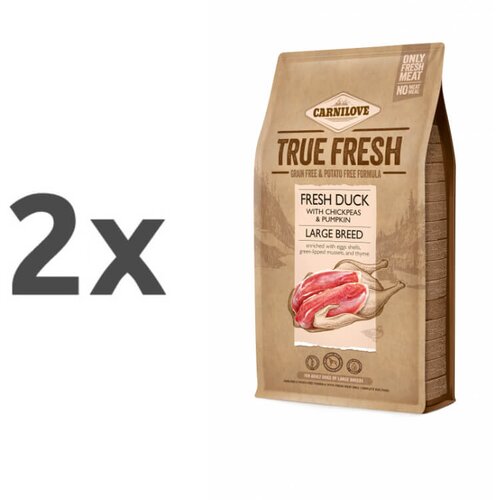 Carnilove dog adult large breed true fresh - raca 2 x 11,4 kg Cene