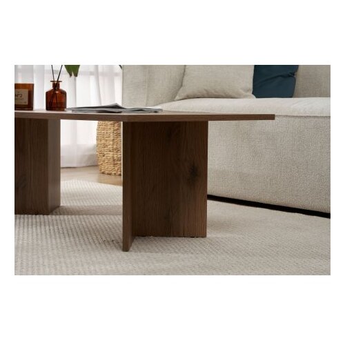 Hanah home Klub sto Sabin, 119x40x60 cm, Boje oraha Slike