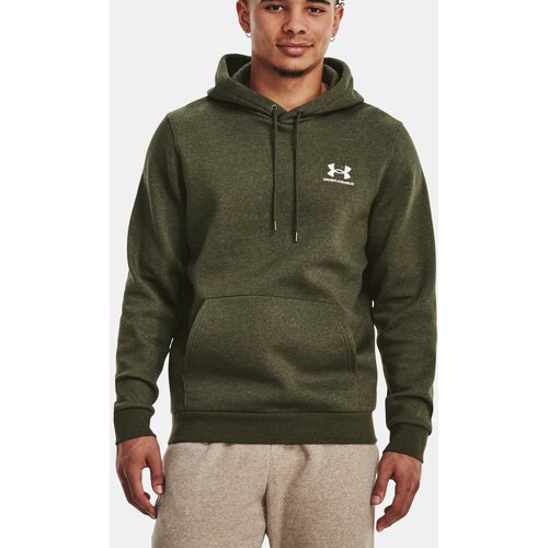 Under Armour Sweatshirt UA Essential Fleece Hoodie-GRN - Men Slike