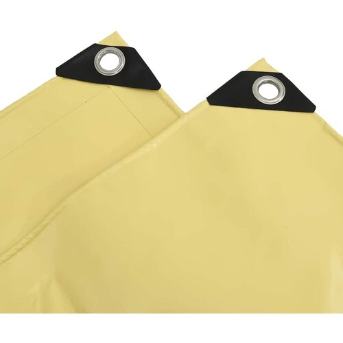  650g / m&amp;sup2; Bež 5 x 8 m Platno s PVC premazom Slike