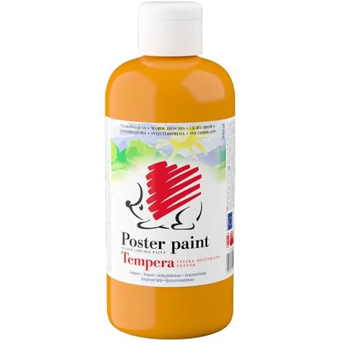 ICO jež tempera svijetlosmeđa boja 500 ml Slike
