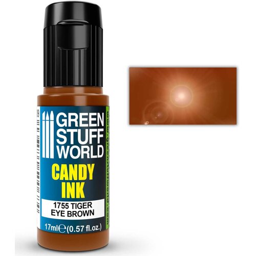 Green Stuff World candy ink tiger eye brown 17ml | transparentna braon boja Cene