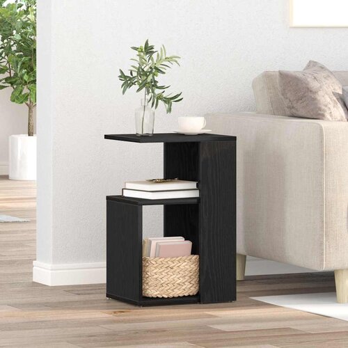 Bocni stol Crni hrast 36 x 30 x 56 cm Konstruirano drvo Cene