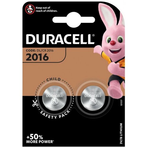 Duracell lm CR2016 lithium 3V PAK2 ck baterije dugme Slike