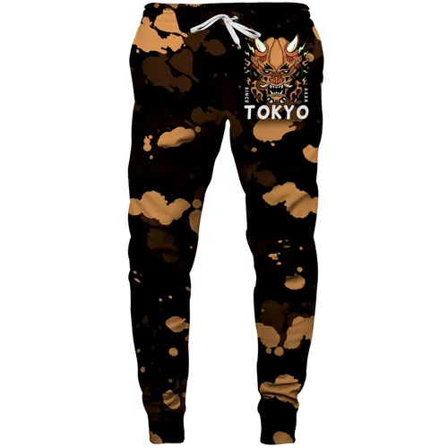 Aloha From Deer Unisex's Tokyo Oni Yellow Sweatpants SWPN-PC AFD939