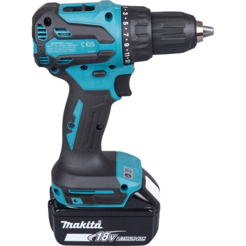 Makita DDF490WVE akumulatorska bu&amp;scaron;ilica 65Nm 1&amp;times;2,0Ah Slike