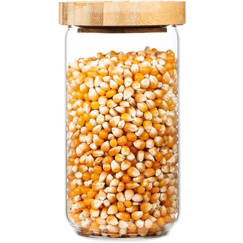 Klarstein Spremnik za pohranu, s čepom od bambusa, 580 ml, može se složiti, hermetički zatvoren Cijene