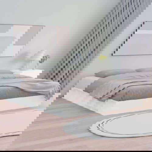  Posteljni okvir bel 140x200 cm trden les, (20907064) Cene
