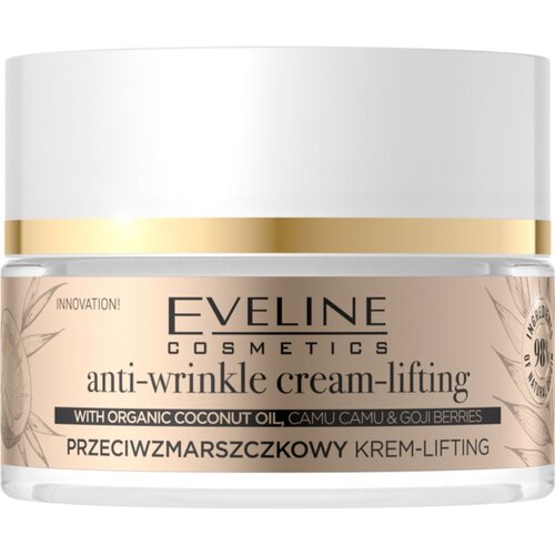 Eveline Cosmetics Organic Gold dnevna i noćna krema protiv bora s kokosovim uljem 50 ml Cijene
