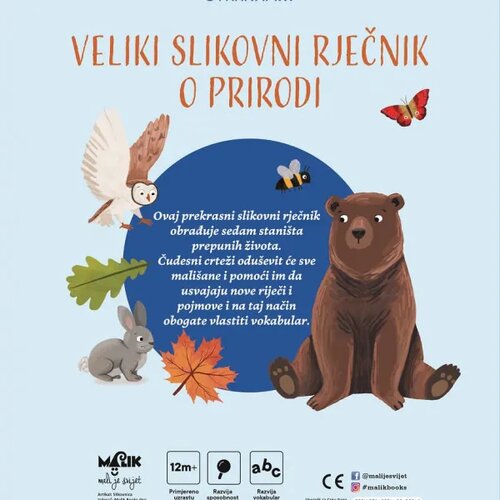 MALIK Otkrivam- Veliki slikovni rječnik o prirodi Slike
