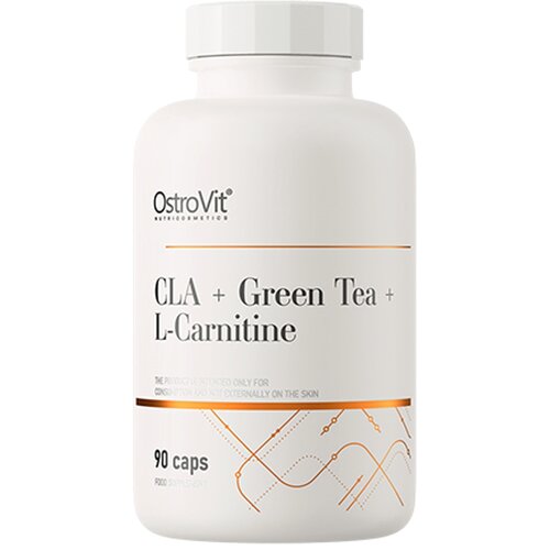 OSTROVIT CLA Green Tea l-carnitine, 90 kapsula Slike