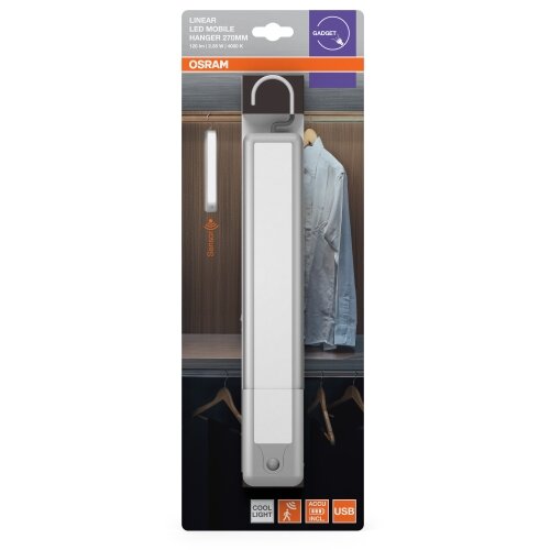 Osram LED svetilka pod omarico Linear Mobil z obe&amp;scaron;alom (Do x &amp;Scaron; x V: 32,4 x 4,7 x 1,5 cm, Barva svetlobe: Hladno bela) Slike