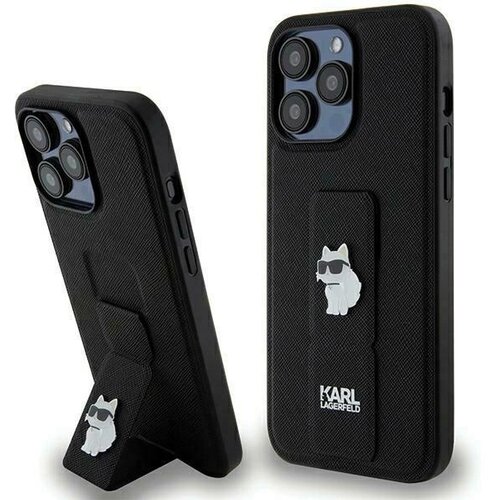 Karl Lagerfeld ETUI GRIPSTAND SAFFIANO CHOUPETTE PINS ZA IPHONE 13 PRO 13, (21898608) Cene
