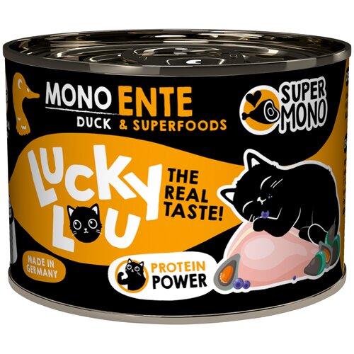  Ekonomično pakiranje Lucky Lou SuperMono&amp;sup2; 24 x 200 g - Patka Slike