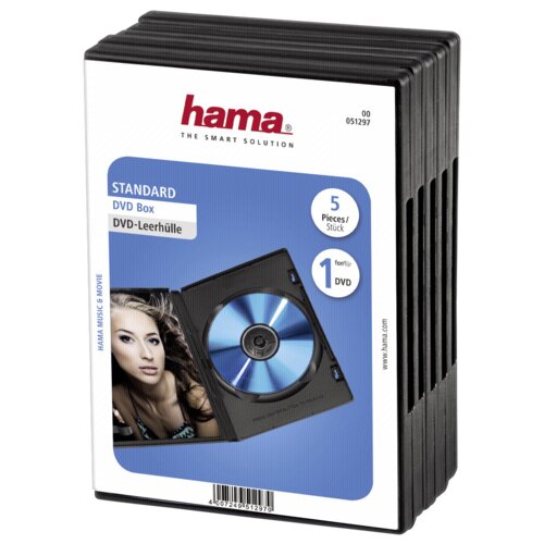 Hama DVD-sleeves 5-Pack black 51297 Cijene