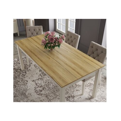 Hanah home Trpezarijski sto FRN-21023, 180.2x77.6x90.2 cm, Krem Cijene