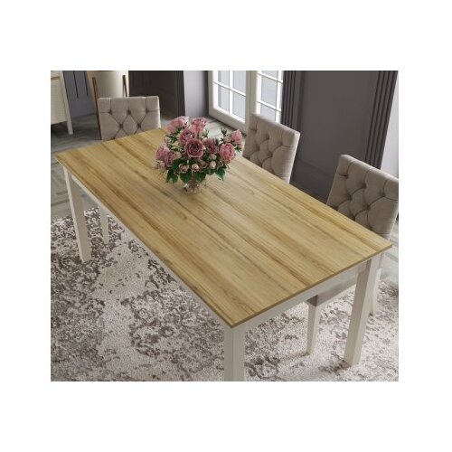 Hanah home trpezarijski sto krem - siva frn 21023 Slike