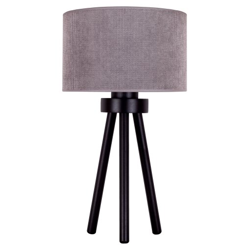  Duolla - Stona lampa LYON 1xE27/15W/230V prečnik 30 cm siva Slike
