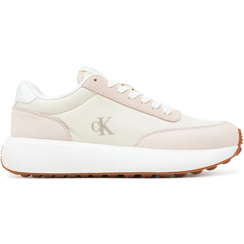 Calvin Klein Jeans Superge Athleisure Runner Laceup Mix Wn YW0YW01774 Bela Slike