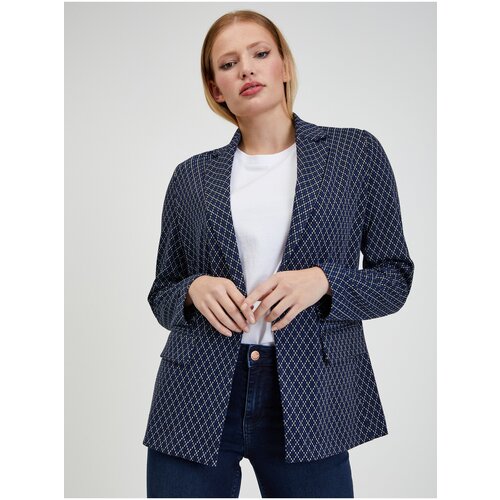 Orsay White and blue ladies patterned jacket - Ladies Cijene