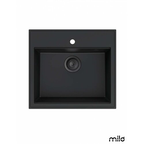 Milo Granitna sudopera Retto 56x51cm Lava stone ø90 Cene