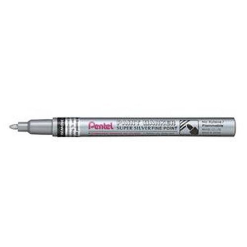 Pentel Paint marker, 2,9 mm, srebrna Cene