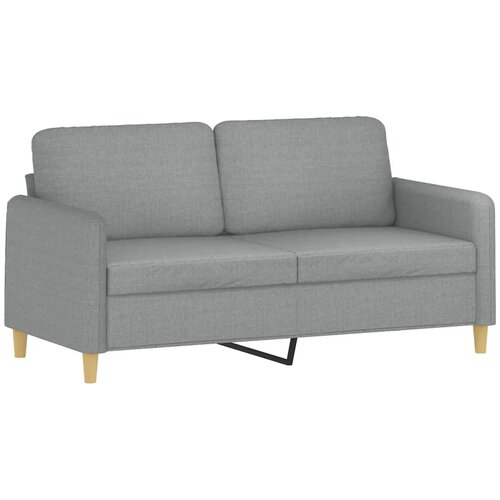  Dvosjed od tkanine svjetlosivi 140 cm Slike